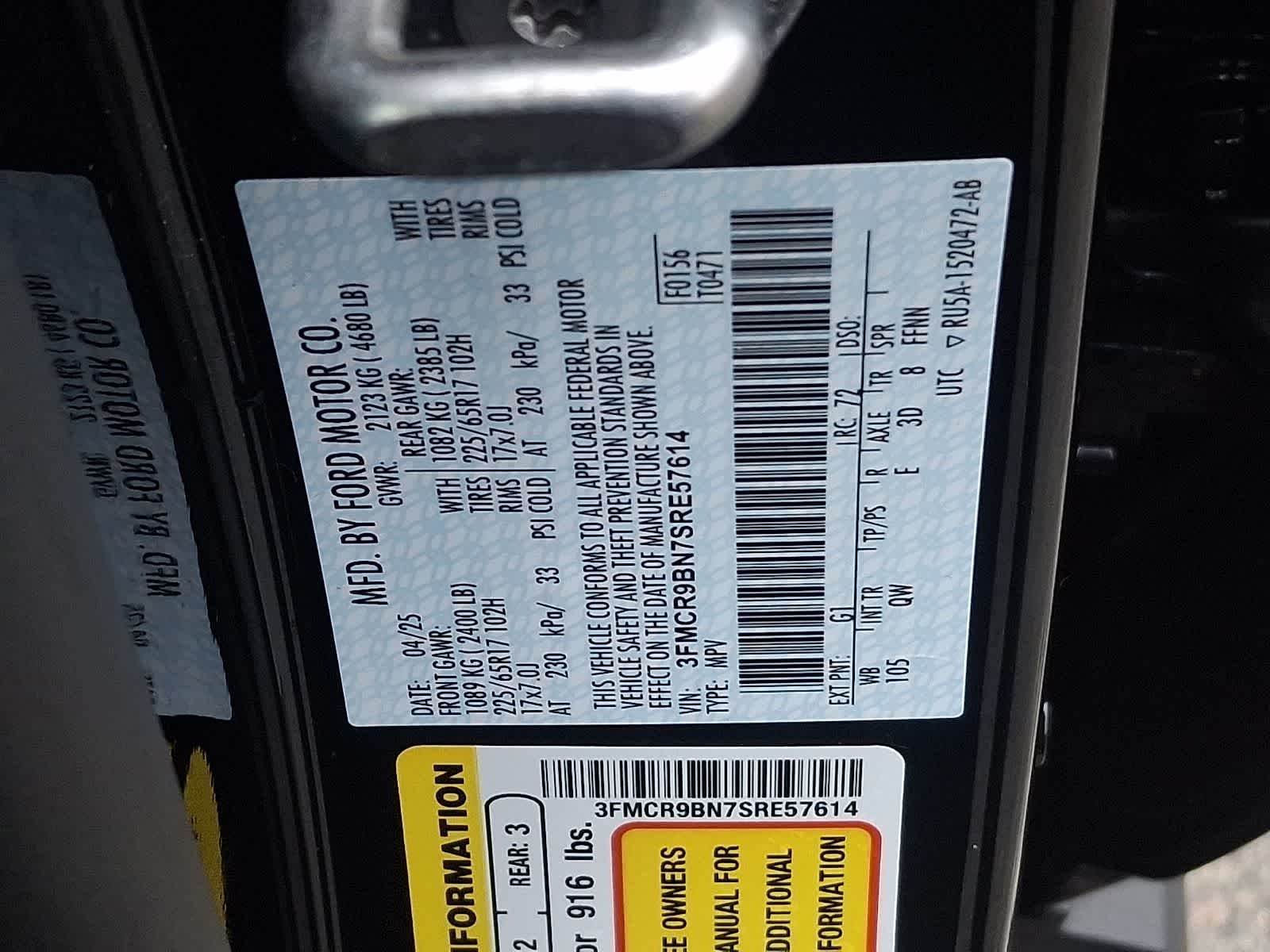 Thumbnail: 2025 Ford Bronco Sport - 26