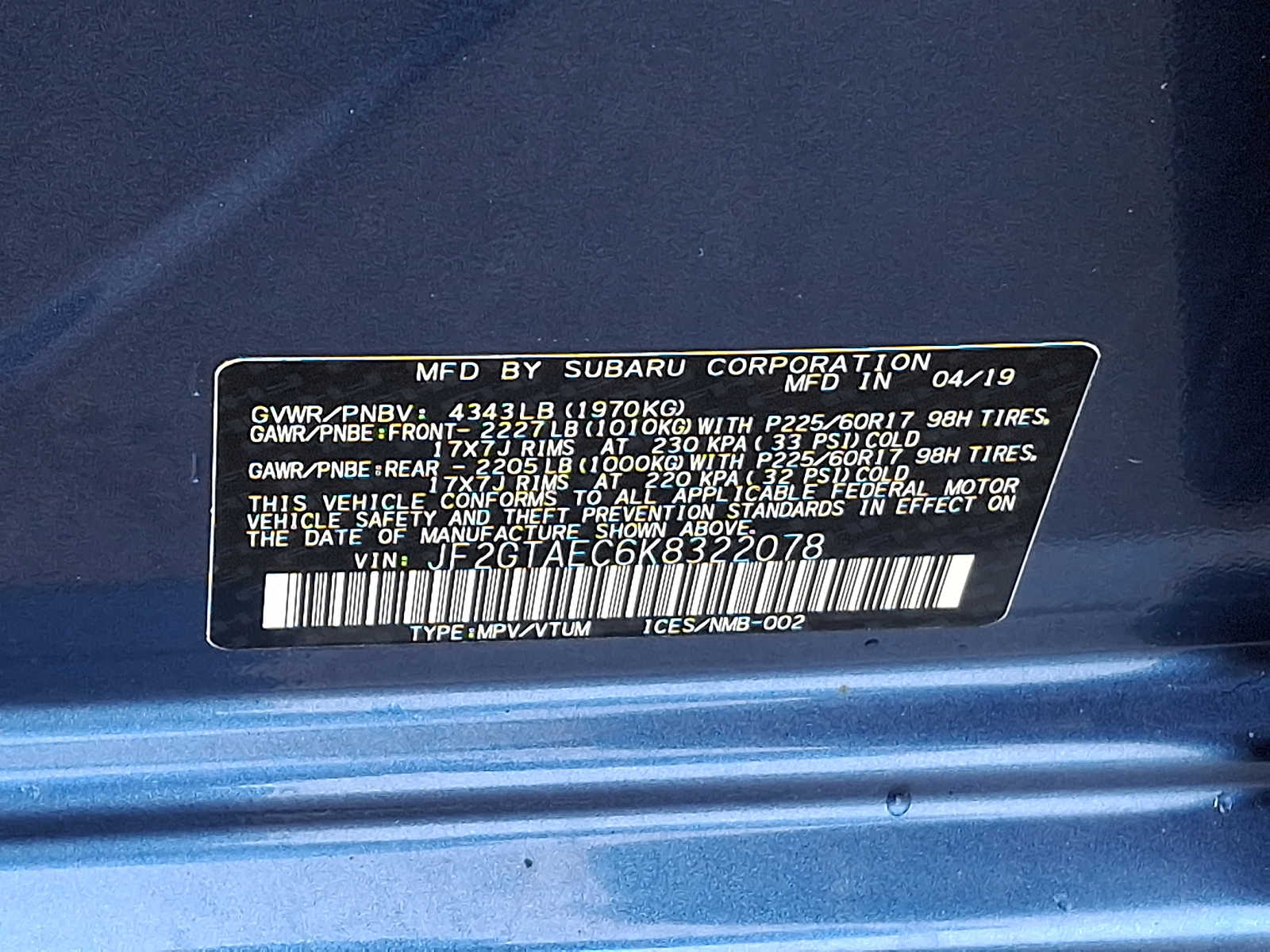 Thumbnail: 2019 Subaru Crosstrek - 26