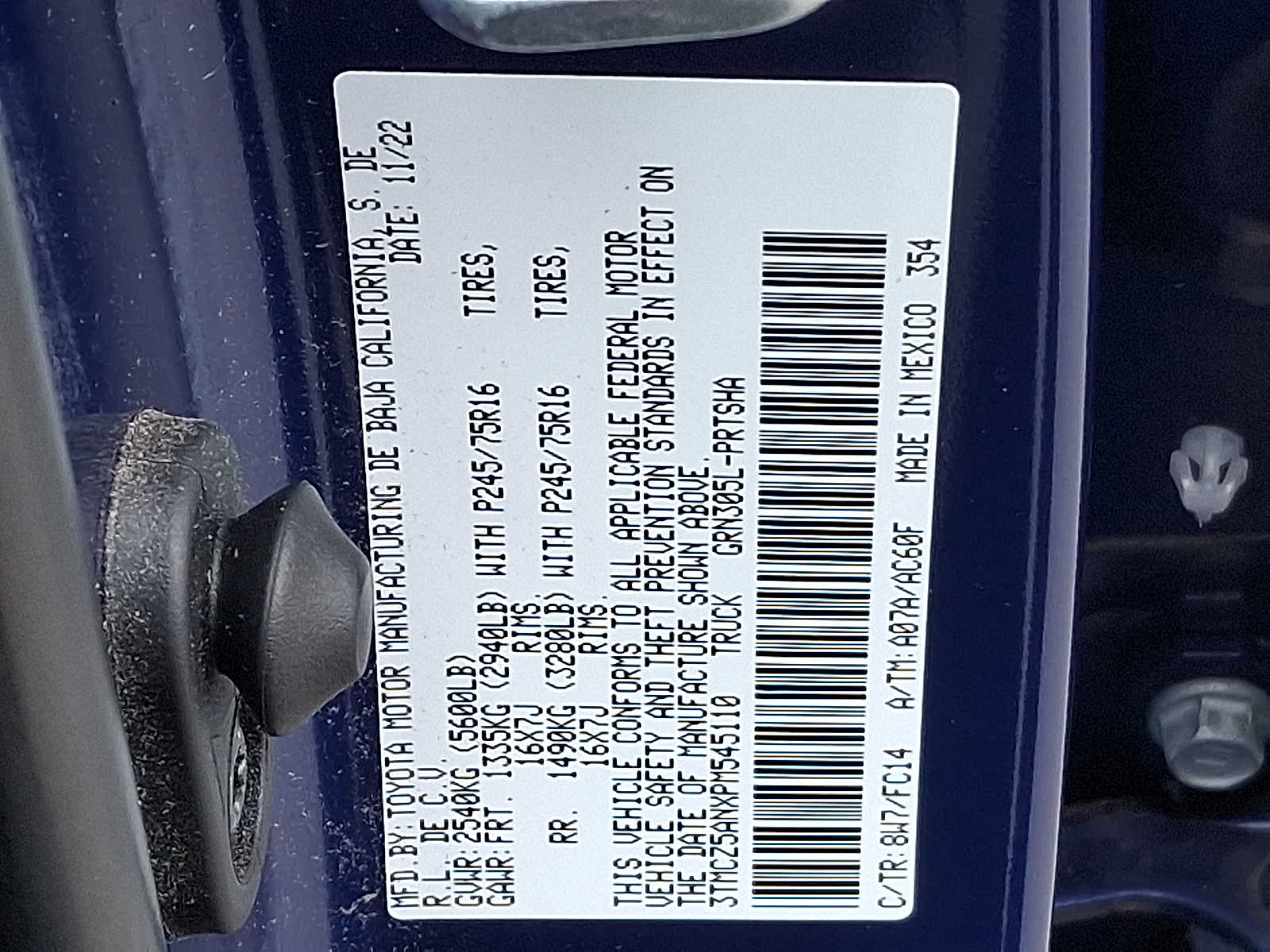 Thumbnail: 2023 Toyota Tacoma - 29