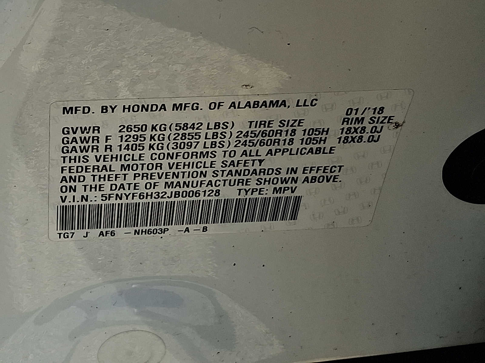 Thumbnail: 2018 Honda Pilot - 27