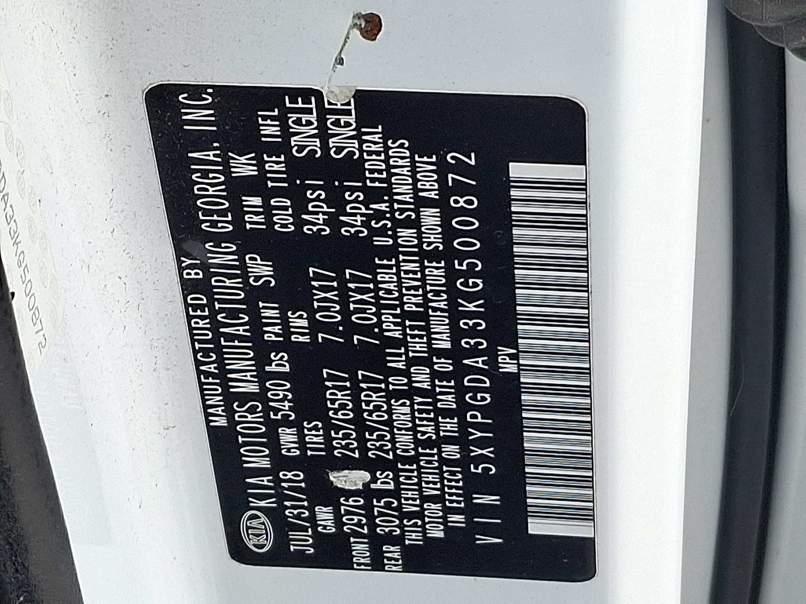 Thumbnail: 2019 Kia Sorento - 27