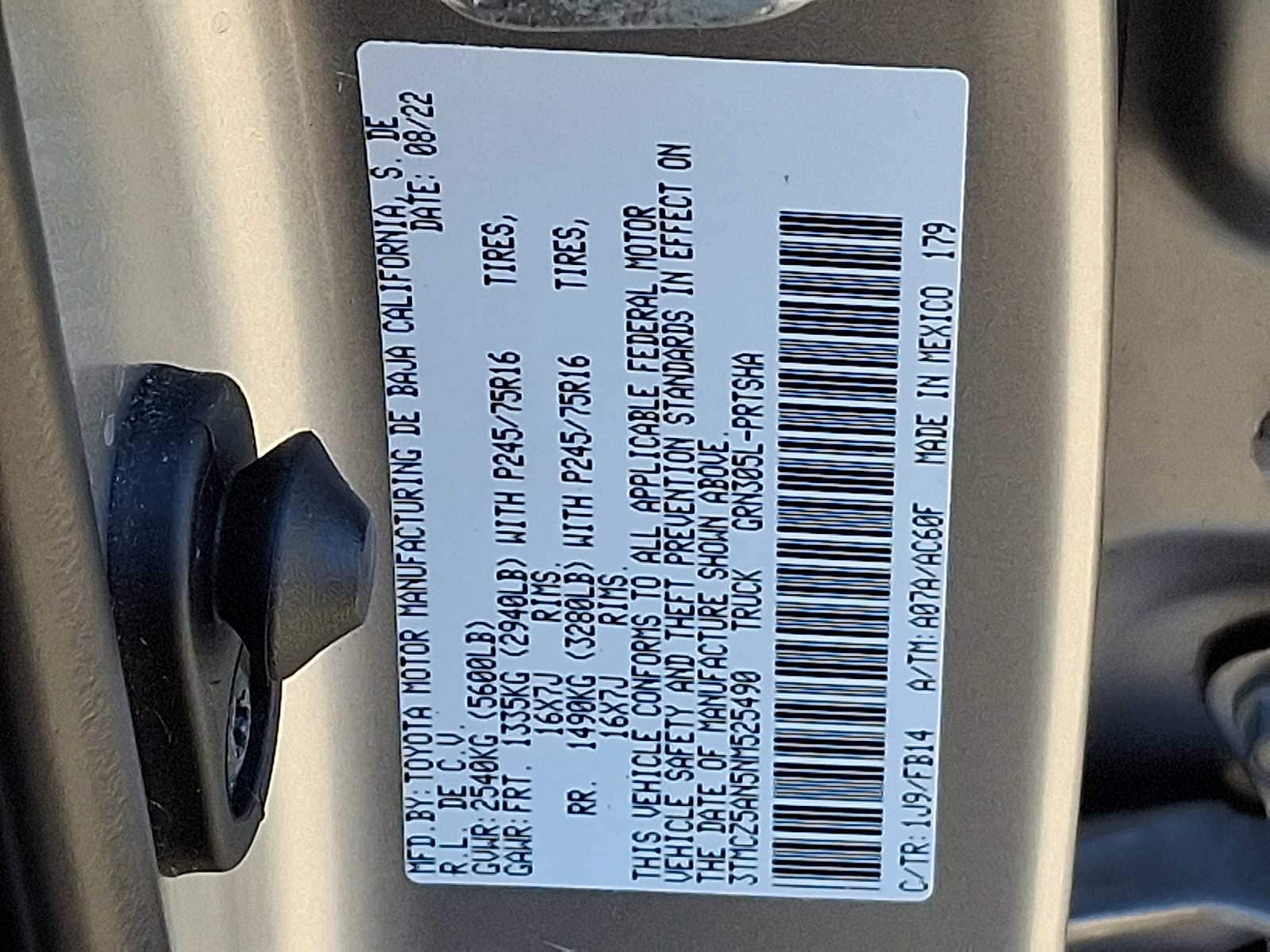 Thumbnail: 2022 Toyota Tacoma - 27