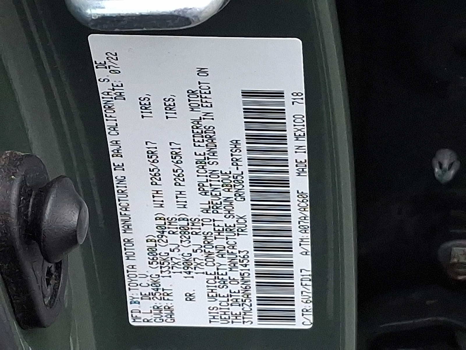 Thumbnail: 2022 Toyota Tacoma - 30