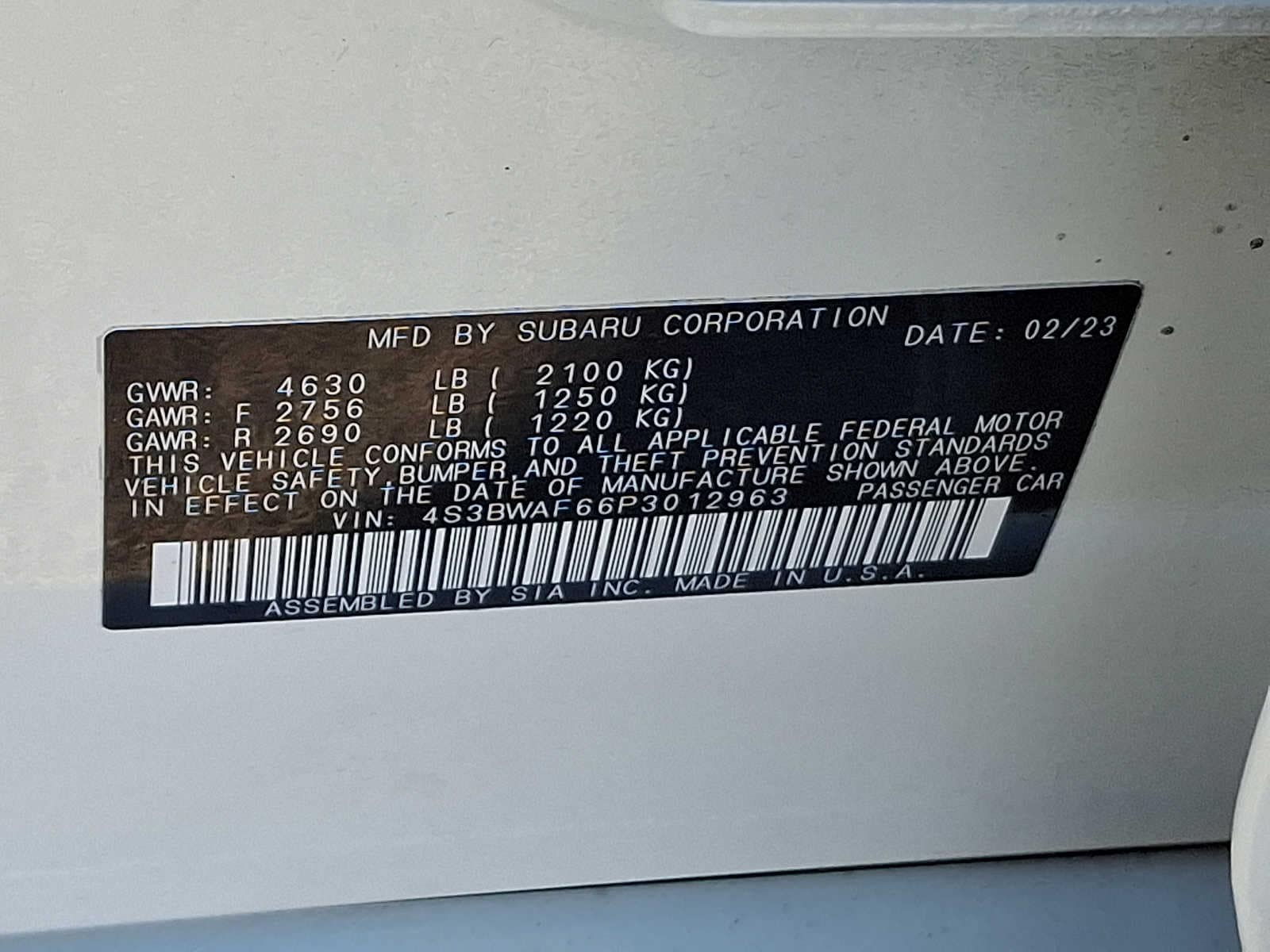 Thumbnail: 2023 Subaru Legacy - 27