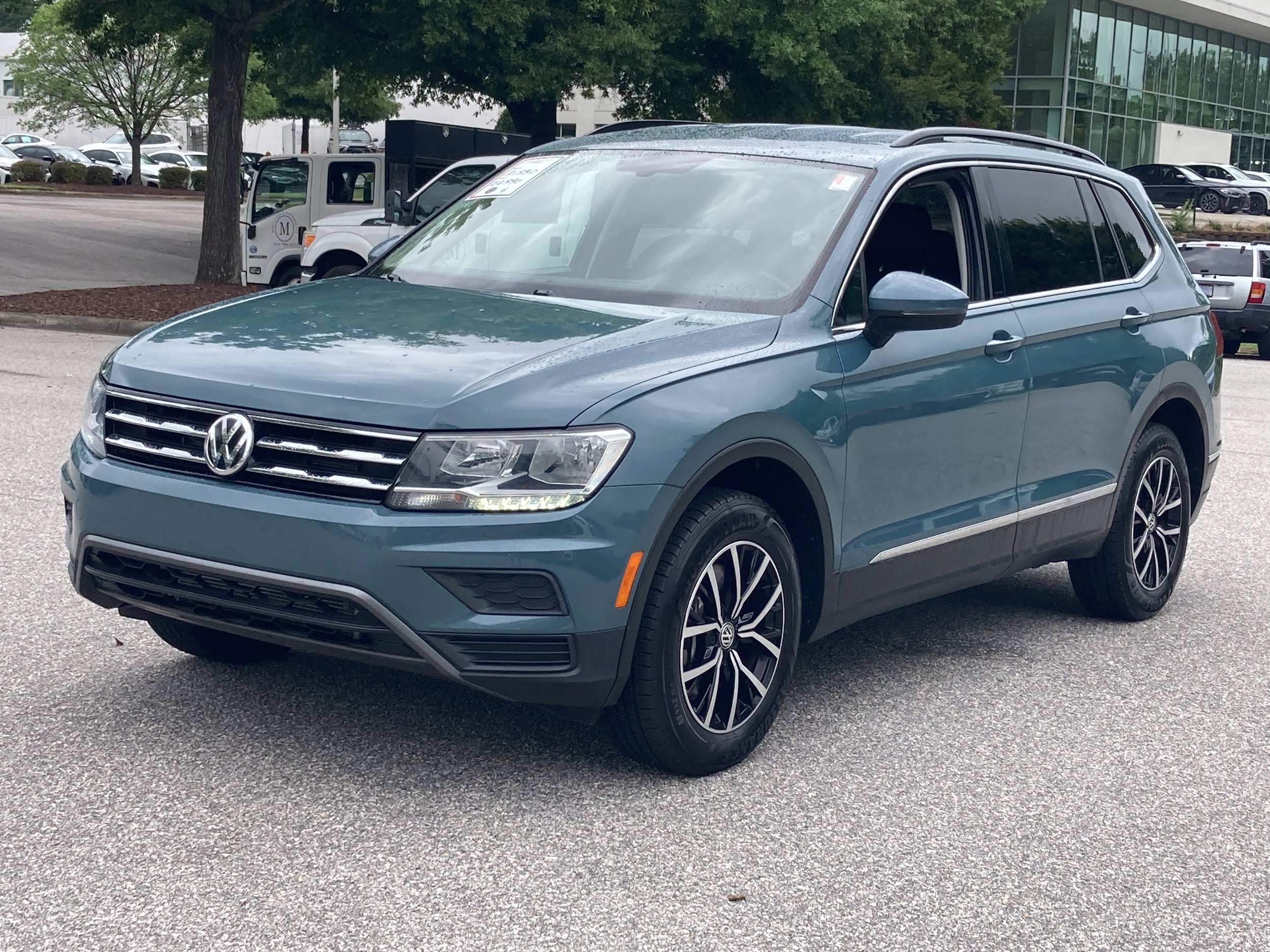 Used 2021 Volkswagen Tiguan SE with VIN 3VV2B7AX1MM065712 for sale in Raleigh, NC