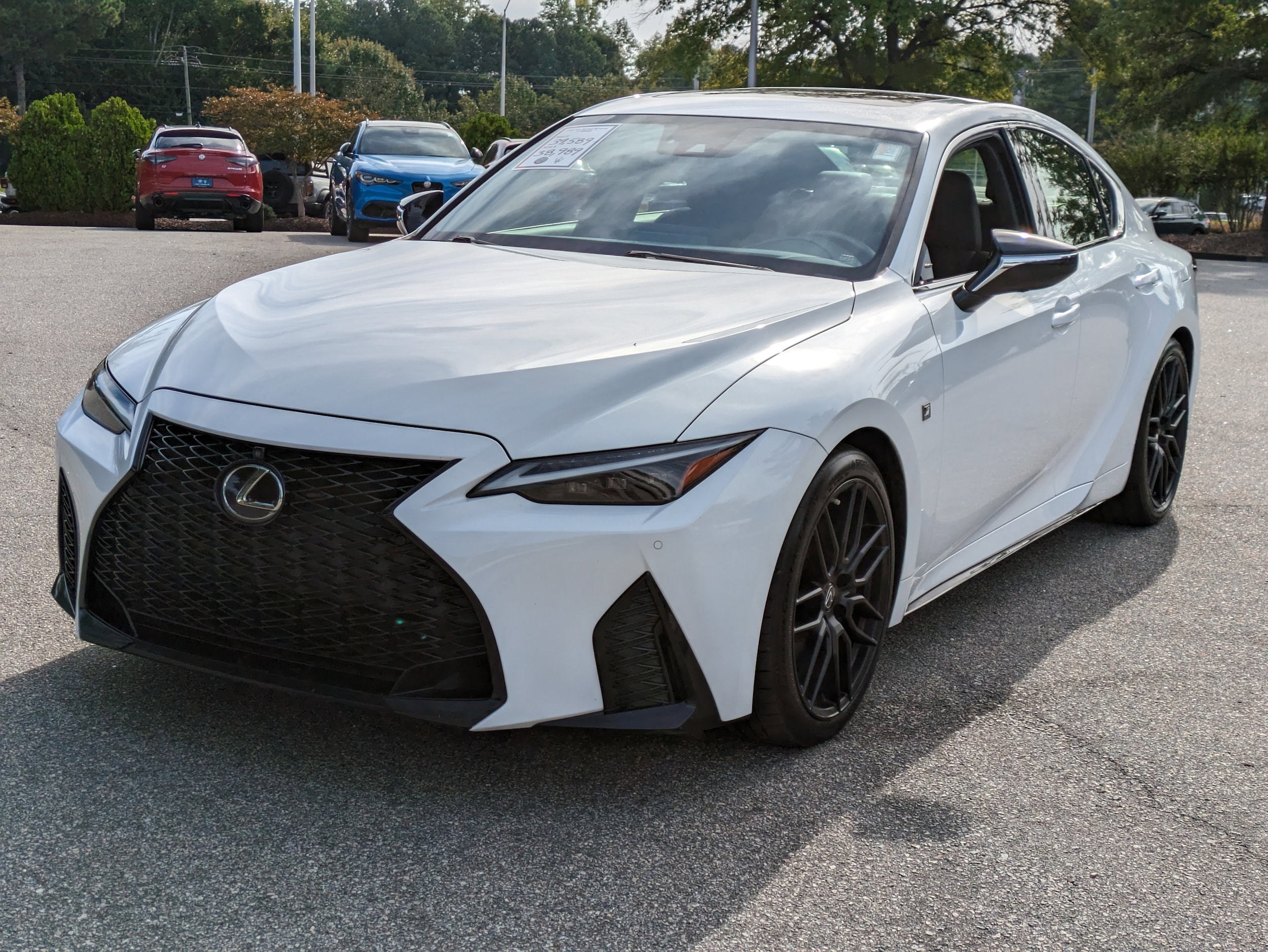 Used 2021 Lexus IS 350 F SPORT with VIN JTHGZ1B24M5040095 for sale in Raleigh, NC