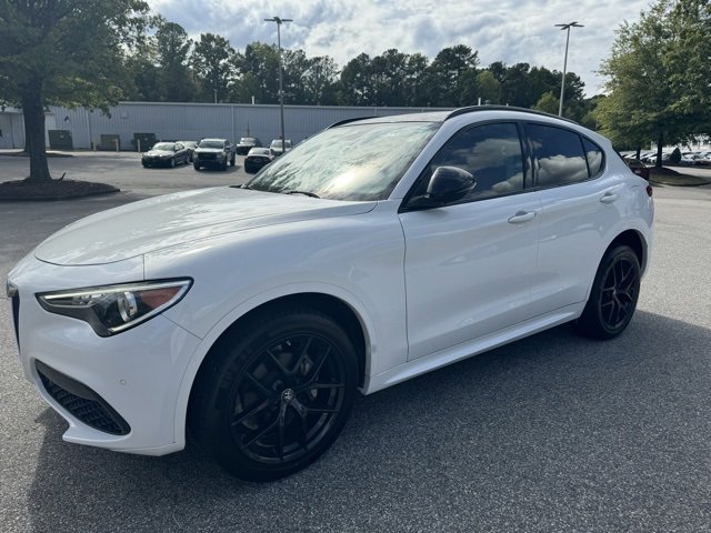 Used 2021 Alfa Romeo Stelvio Ti with VIN ZASPAKBN9M7D13360 for sale in Raleigh, NC