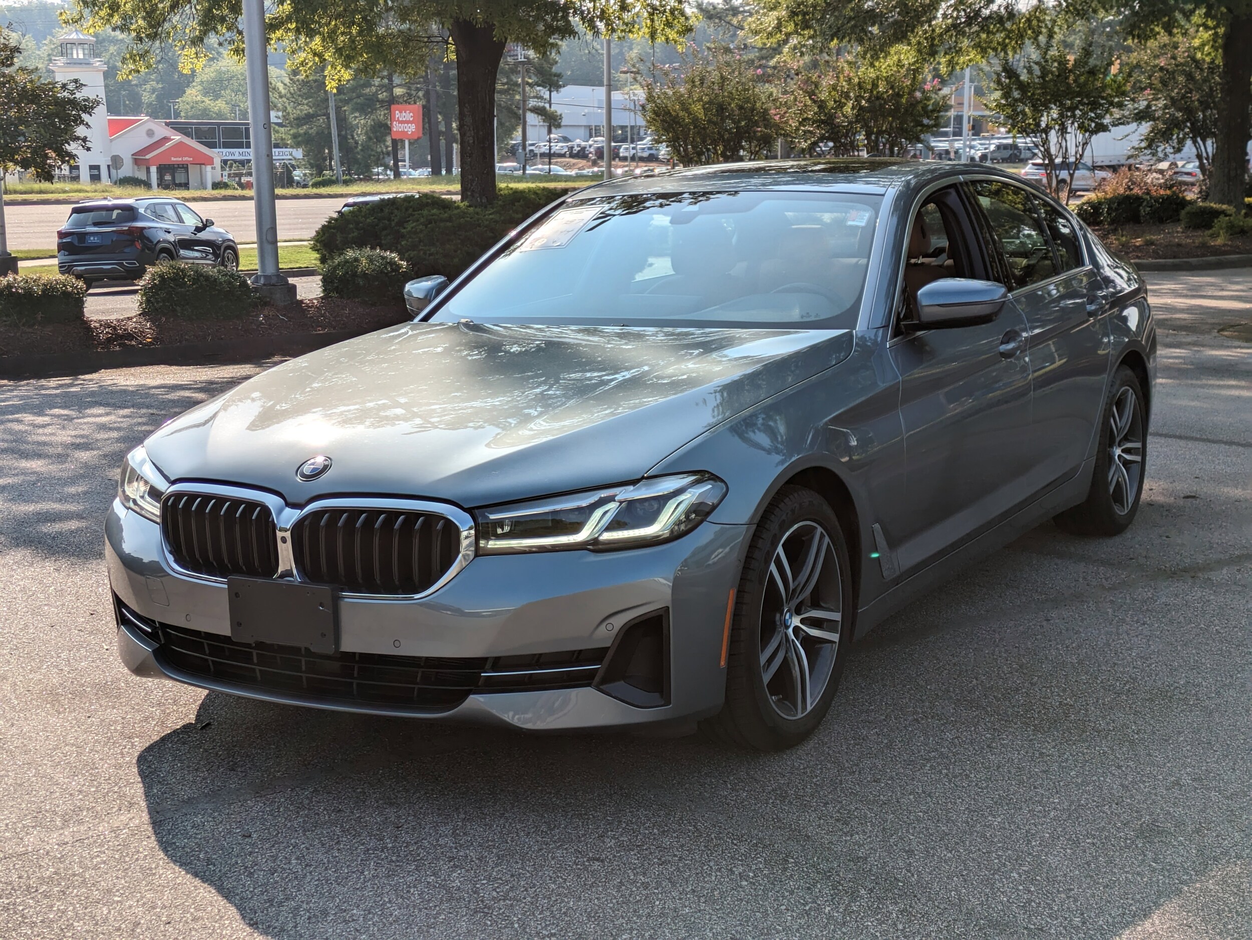 Used 2021 BMW 5 Series 530i with VIN WBA13BJ07MWX15721 for sale in Raleigh, NC