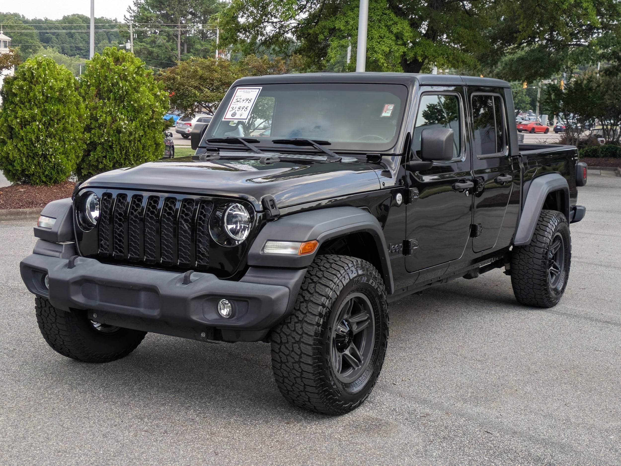 Used 2020 Jeep Gladiator Sport S with VIN 1C6HJTAG6LL182469 for sale in Raleigh, NC