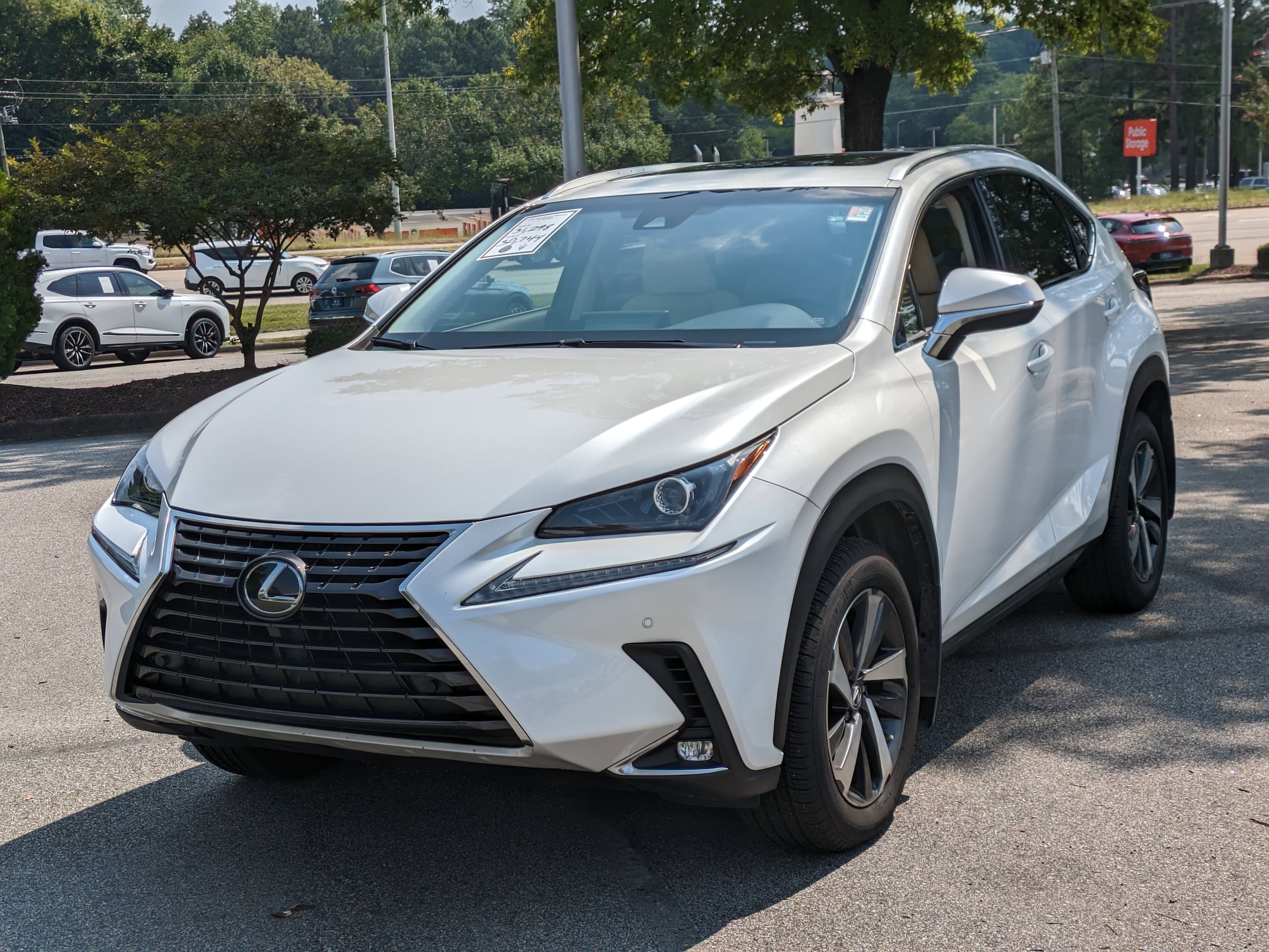 Used 2019 Lexus NX 300 with VIN JTJBARBZ3K2183176 for sale in Raleigh, NC