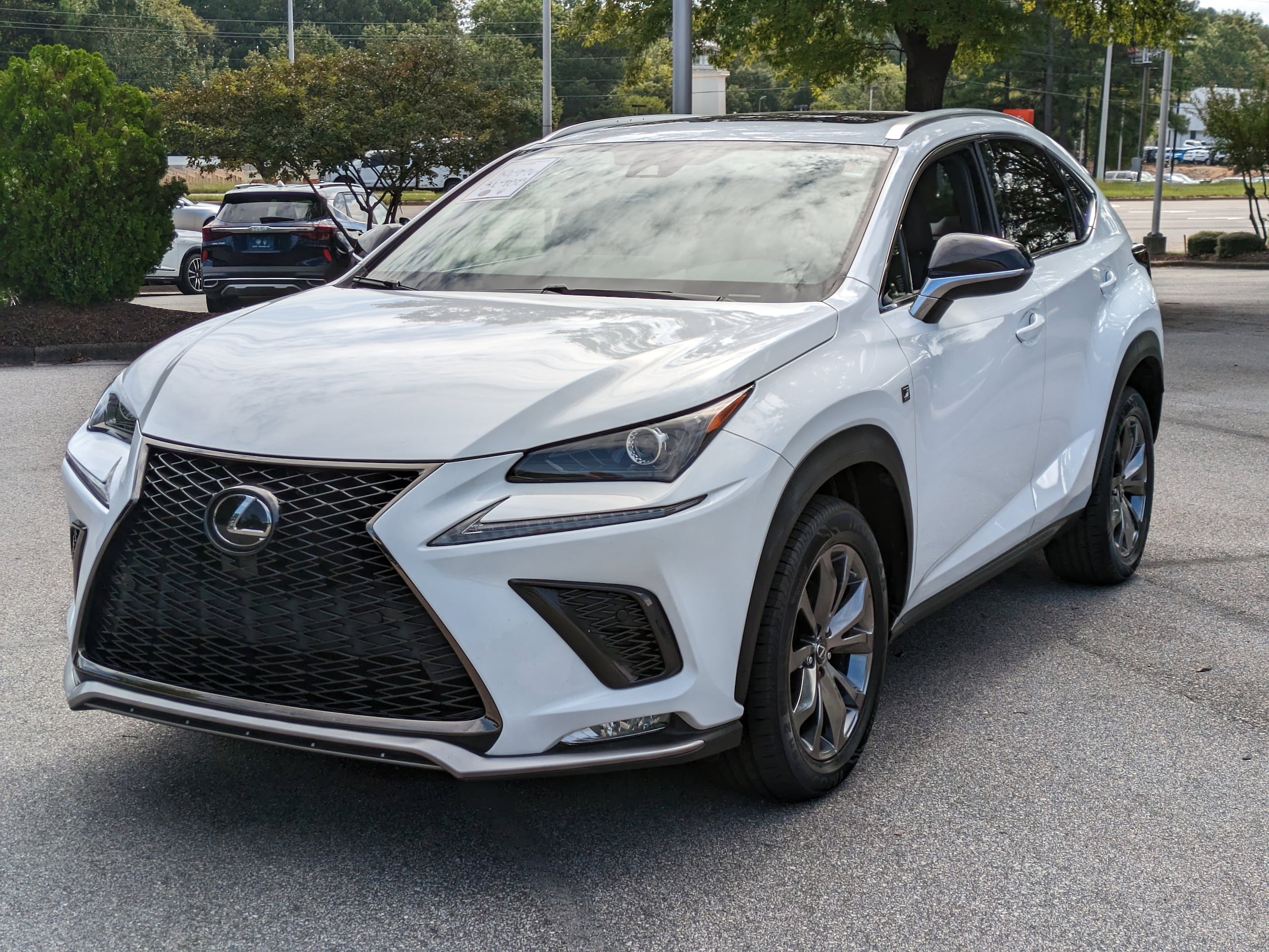 Used 2021 Lexus NX 300 F SPORT with VIN JTJSARBZ3M2192270 for sale in Raleigh, NC