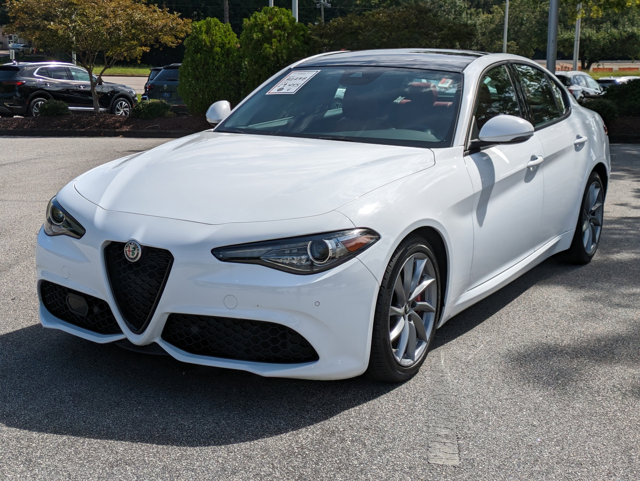 Used 2023 Alfa Romeo Giulia Sprint with VIN ZARFAMAN2P7671511 for sale in Raleigh, NC