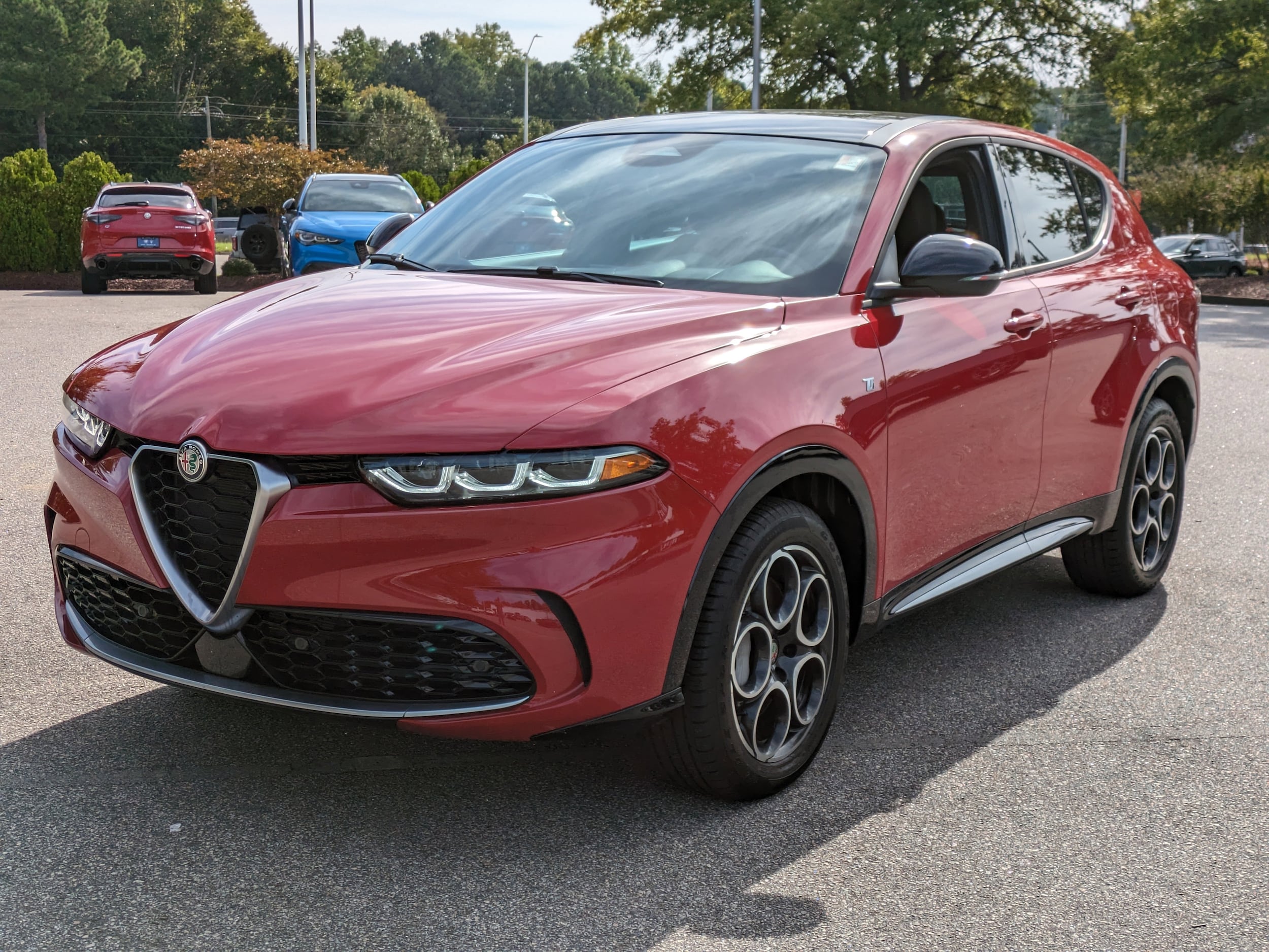 Used 2024 Alfa Romeo Tonale TI with VIN ZASPATCWXR3045606 for sale in Raleigh, NC