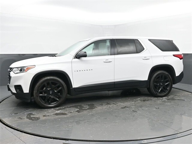 Used 2020 Chevrolet Traverse LS with VIN 1GNEVFKWXLJ167452 for sale in Kokomo, IN
