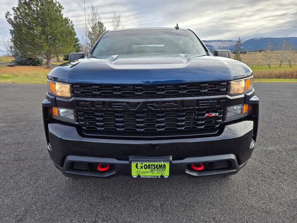 Used 2019 Chevrolet Silverado 1500 Custom Trail Boss Truck Crew Cab