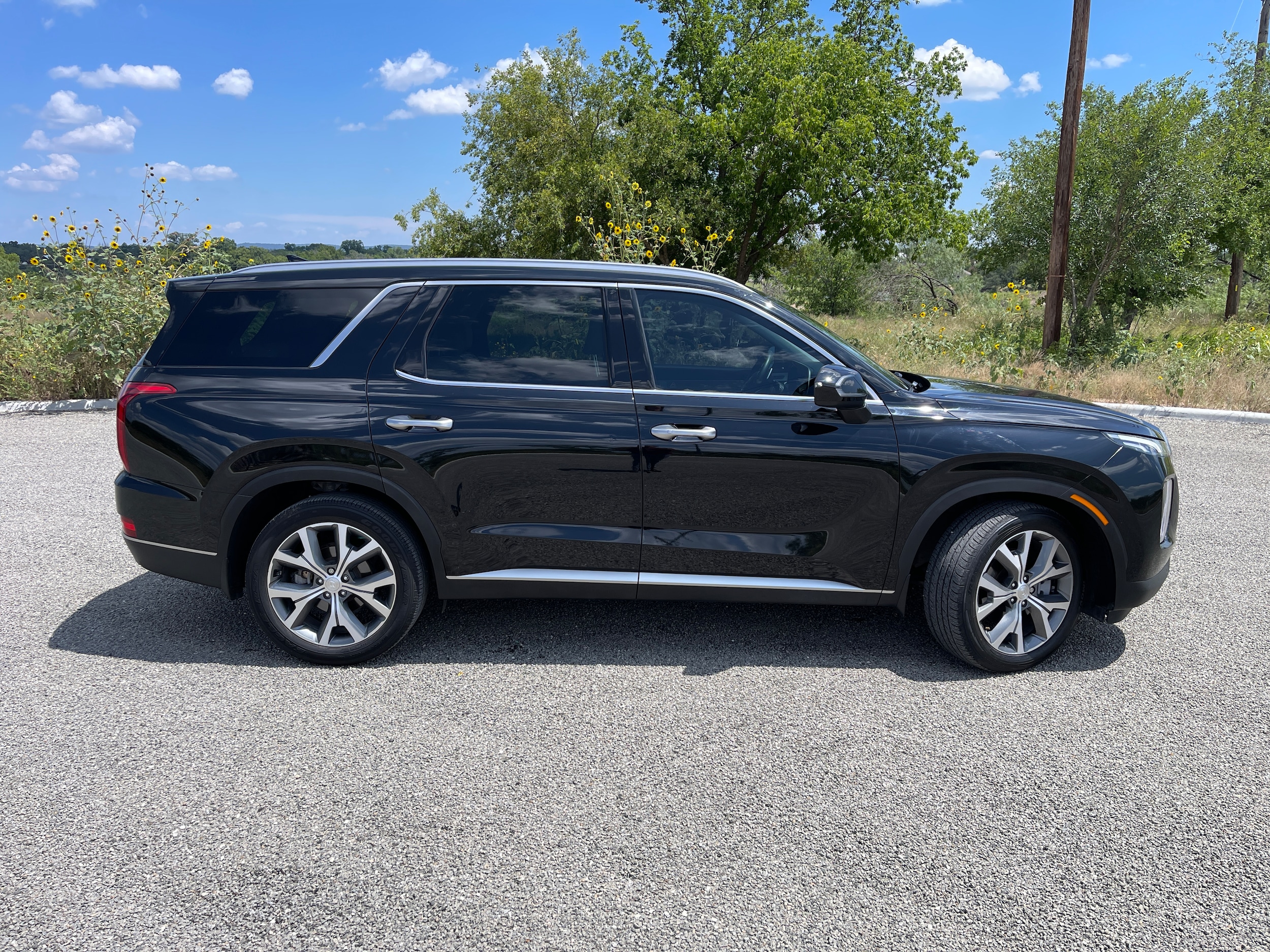 Used 2022 Hyundai Palisade SEL with VIN KM8R4DHE6NU465400 for sale in Llano, TX