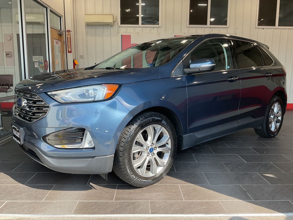 Used 2019 Ford Edge Titanium with VIN 2FMPK3K91KBB78986 for sale in Chester, VA