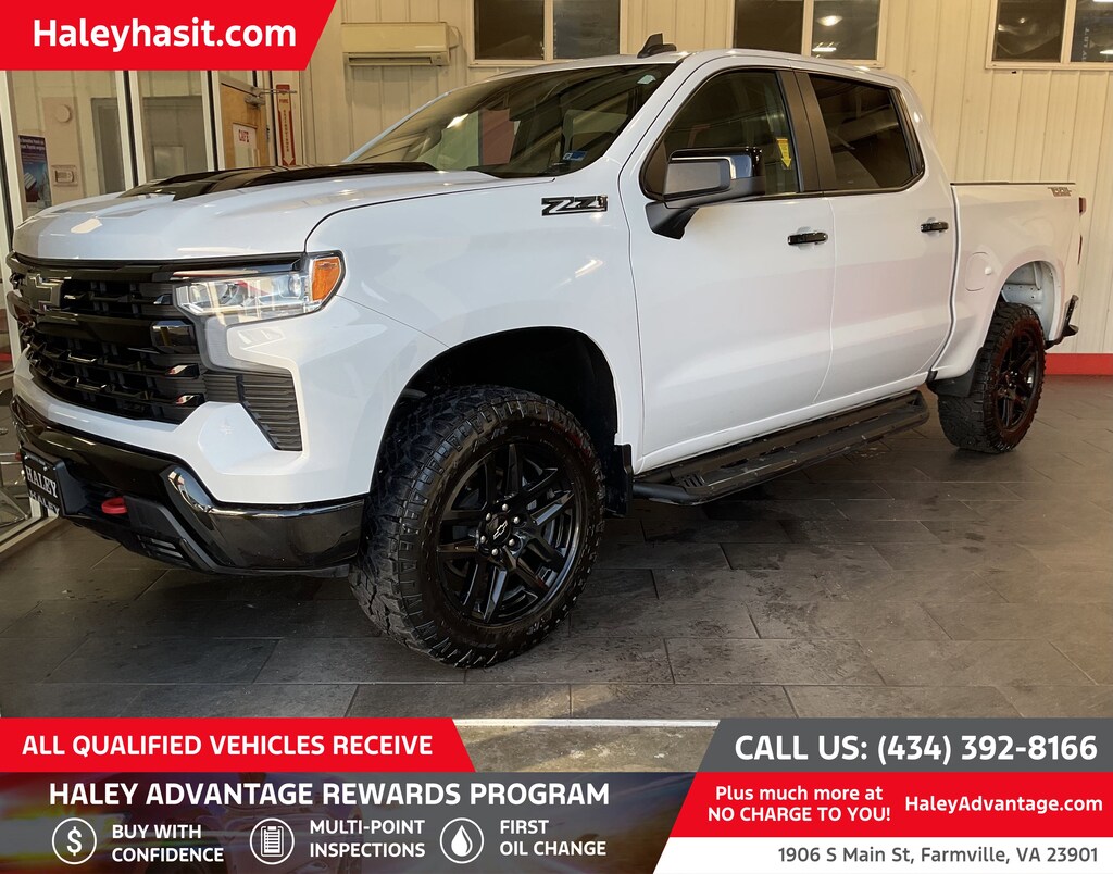 Used 2023 Chevrolet Silverado 1500 LT Trail Boss Truck Crew Cab