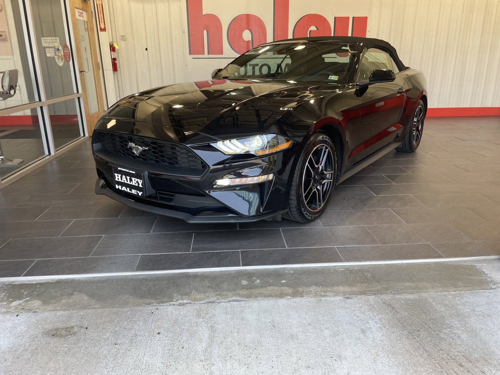 Used 2021 Ford Mustang EcoBoost Premium with VIN 1FATP8UH3M5116542 for sale in Farmville, VA