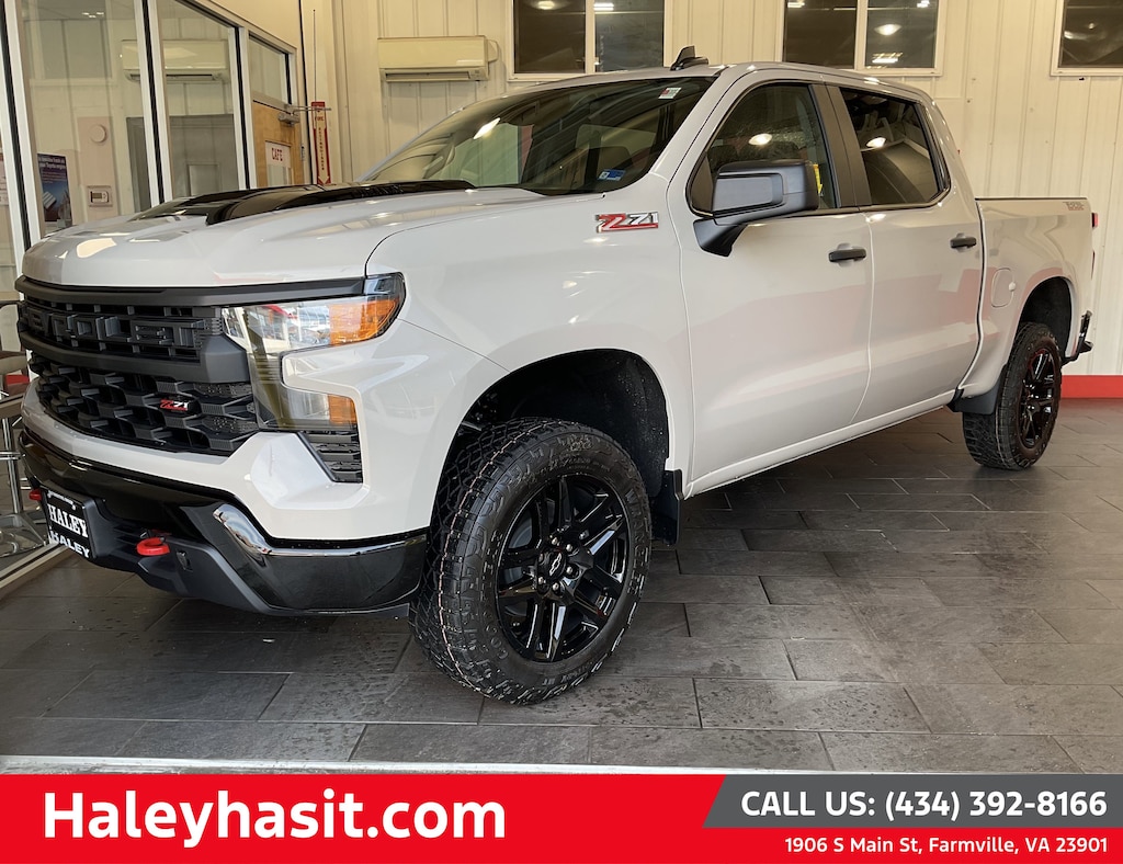 New 2026 Chevrolet Silverado 1500 Custom Trail Boss Truck Crew Cab