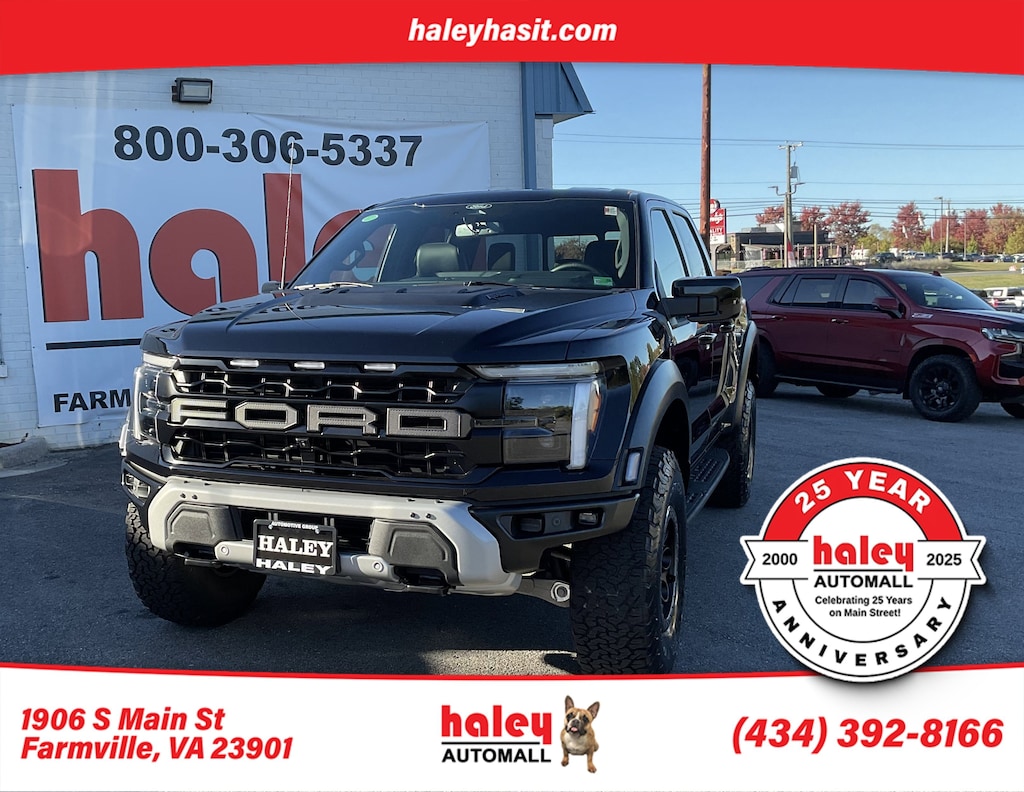 New 2025 Ford F-150 Raptor Truck SuperCrew Cab