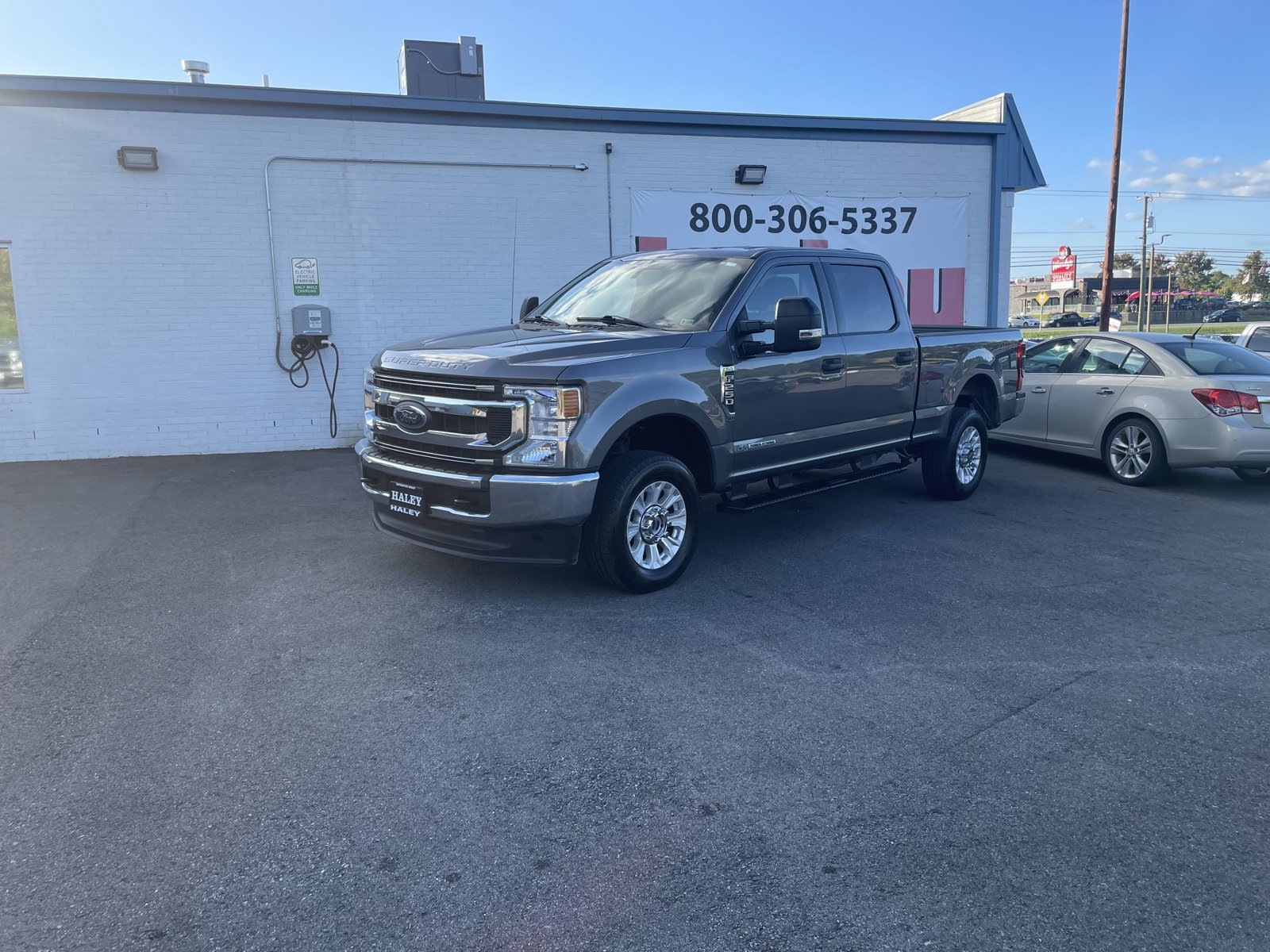 Used 2021 Ford F-250 Super Duty XLT with VIN 1FT7W2BTXMED42371 for sale in Farmville, VA