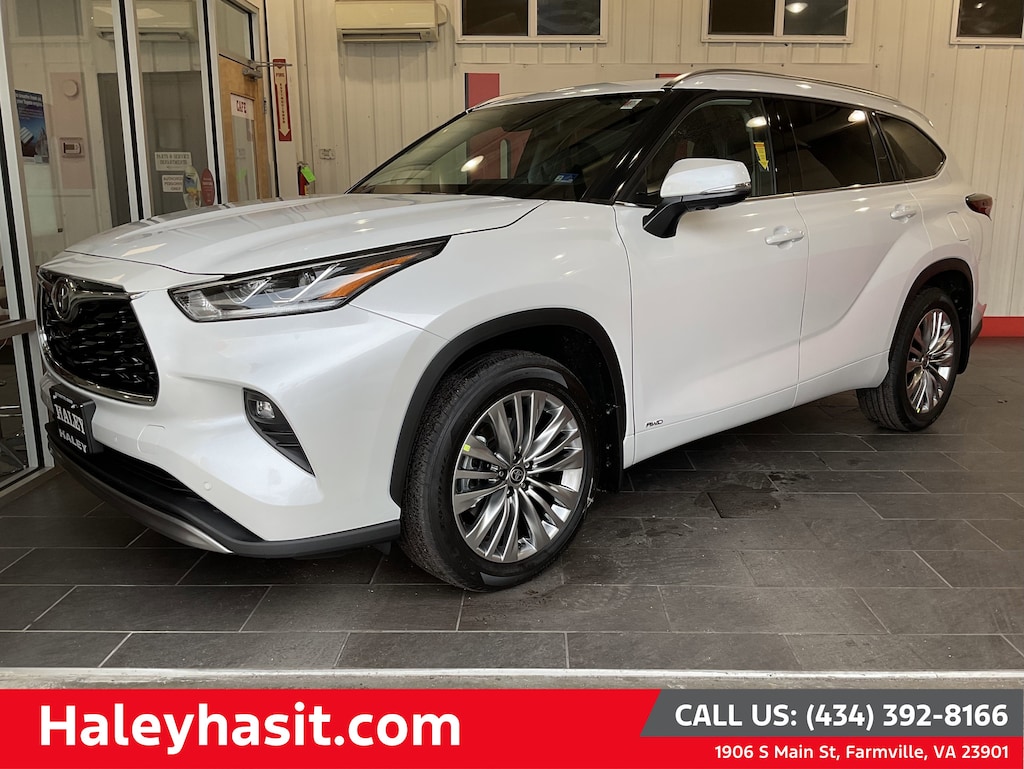 New 2026 Toyota Highlander Hybrid Platinum SUV