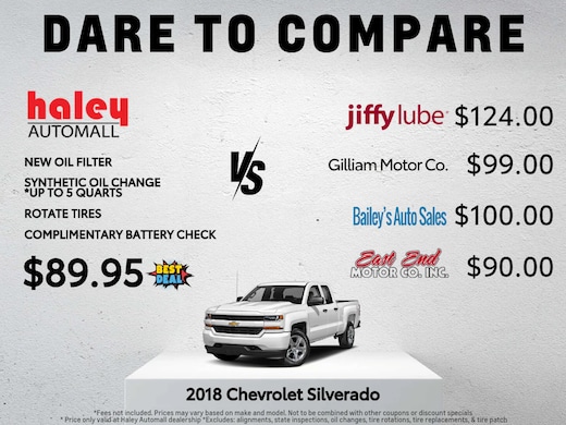 Service Specials | Haley Automall