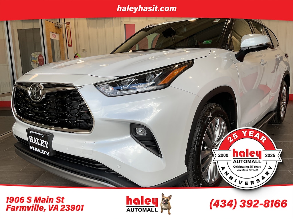 New 2025 Toyota Highlander Platinum SUV