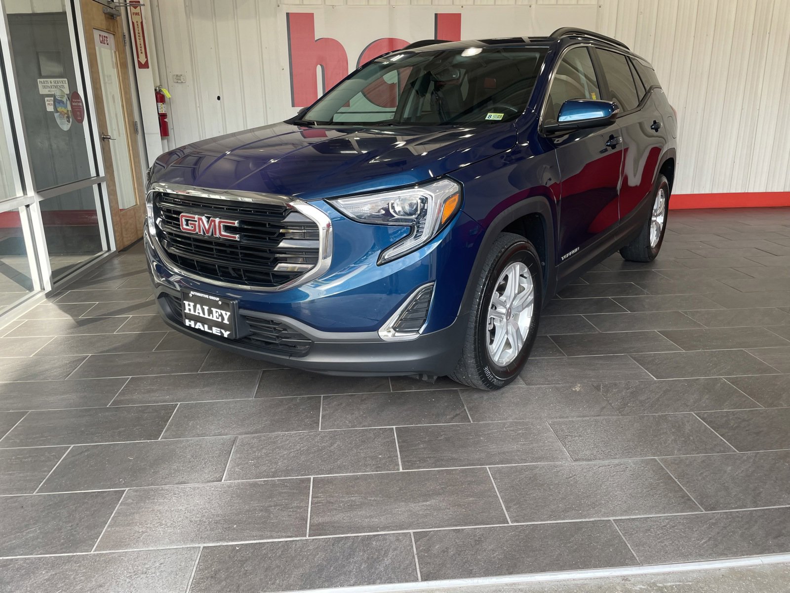 Used 2021 GMC Terrain SLE with VIN 3GKALTEVXML389874 for sale in Farmville, VA