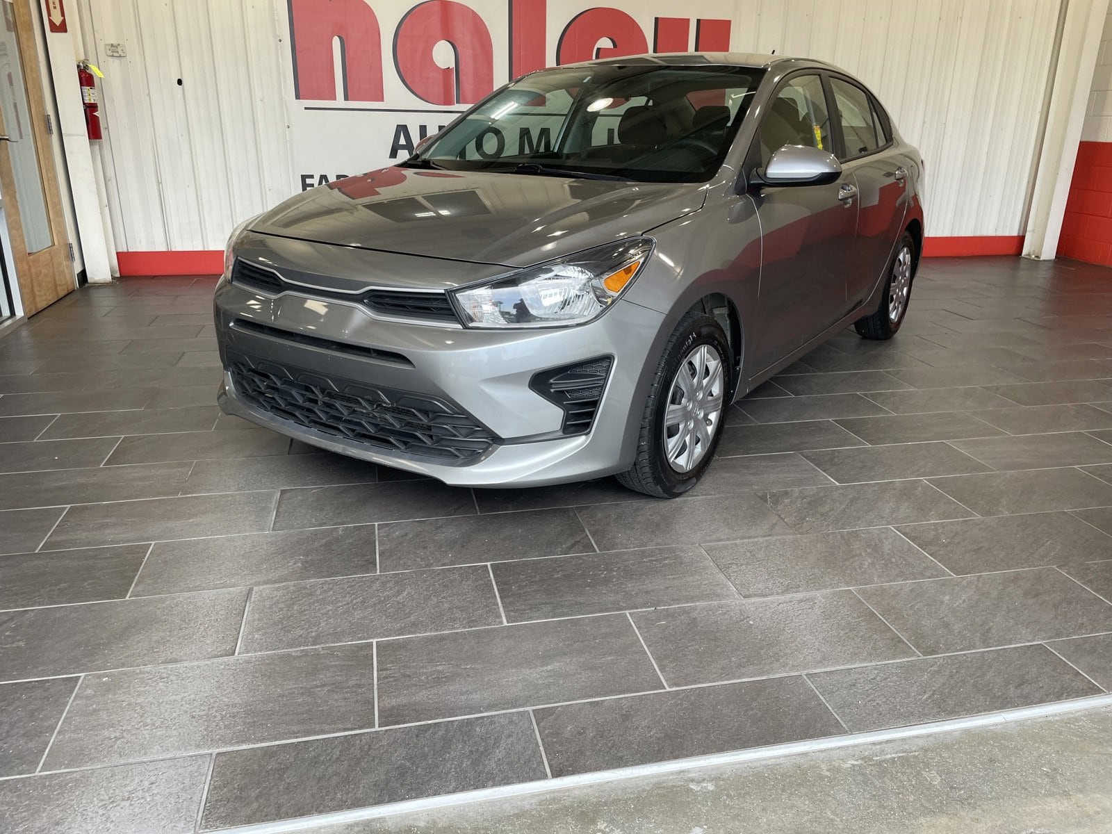 Used 2022 Kia Rio S with VIN 3KPA24AD1NE450343 for sale in Farmville, VA