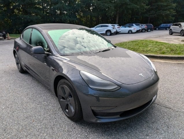 Used 2023 Tesla Model 3 Base with VIN 5YJ3E1EA8PF696284 for sale in Cary, NC