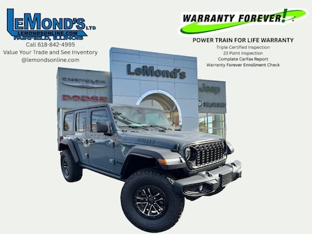 2025 Jeep Wrangler 4-DOOR WILLYS Sport Utility