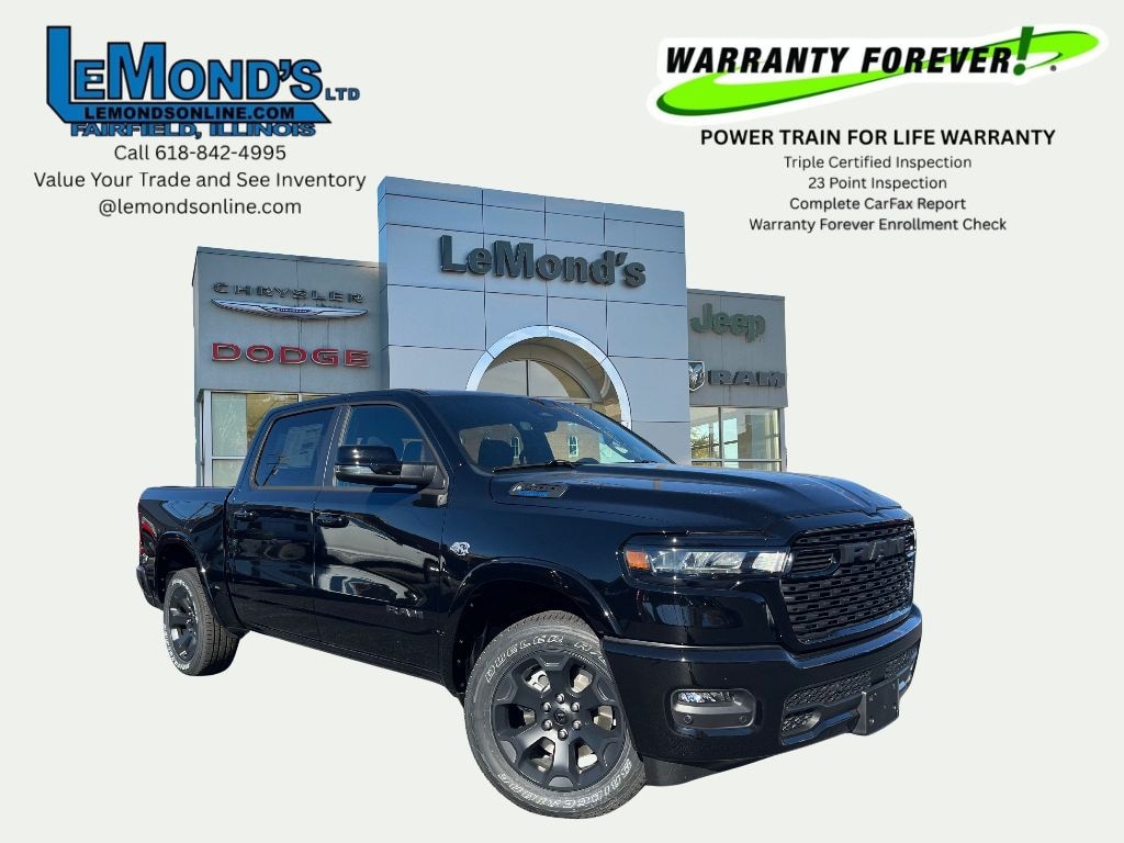 New 2026 Ram 1500 BIG HORN CREW CAB 4X4 5'7 BOX Pickup