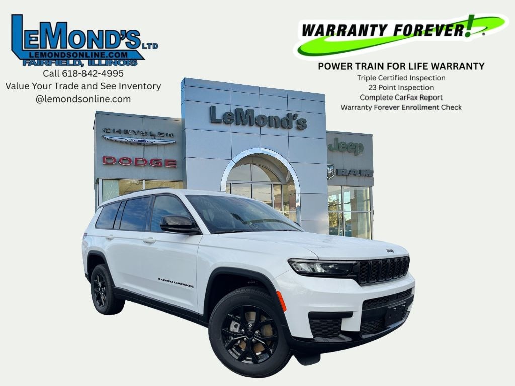 New 2025 Jeep Grand Cherokee L ALTITUDE X 4X4 Sport Utility
