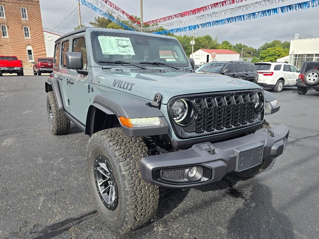 New 2025 Jeep Wrangler 4-DOOR WILLYS Sport Utility