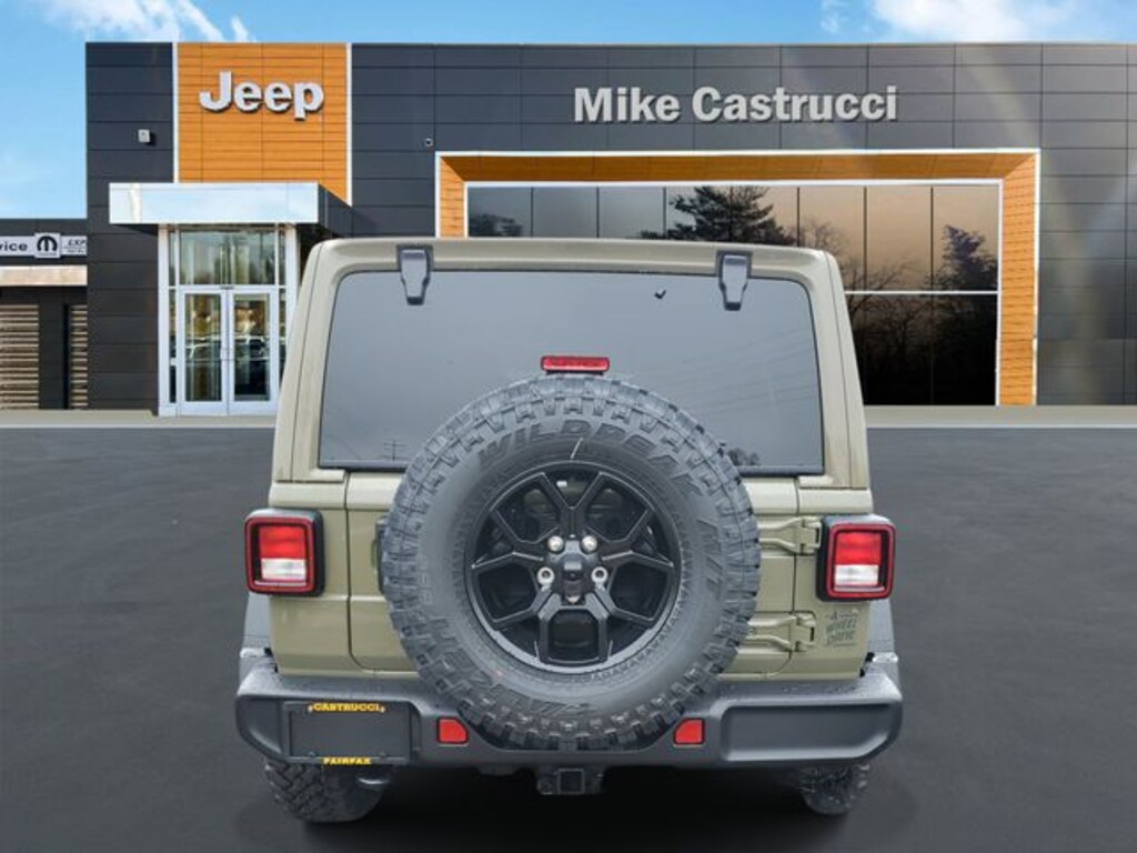 New 2026 Jeep Wrangler 4-DOOR WILLYS Sport Utility