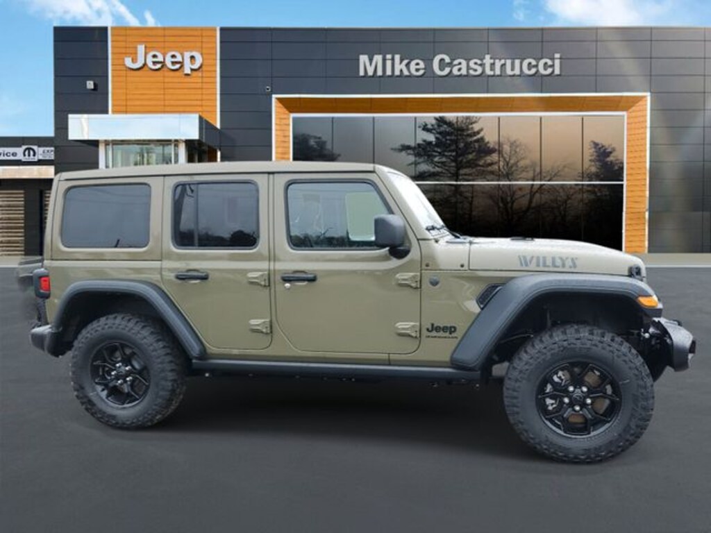 New 2026 Jeep Wrangler 4-DOOR WILLYS Sport Utility