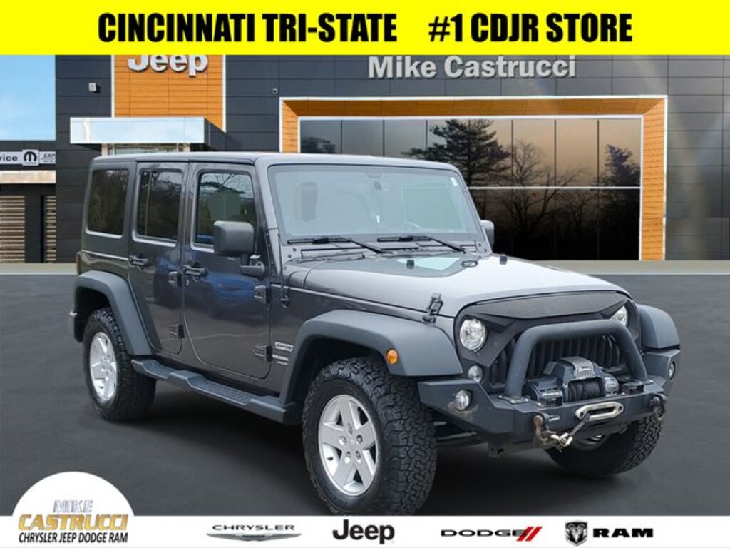 Used 2018 Jeep Wrangler JK Unlimited Sport SUV