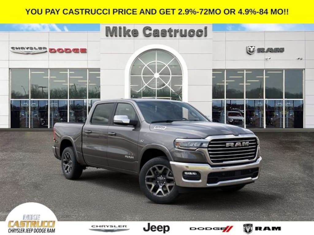 New 2026 Ram 1500 LARAMIE CREW CAB 4X4 5'7 BOX Pickup