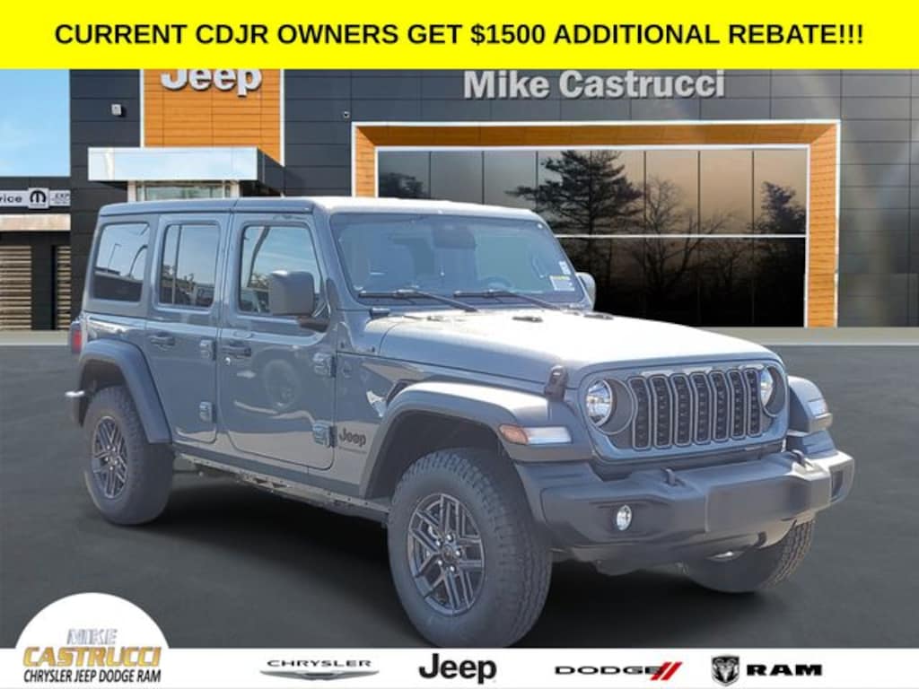 New 2025 Jeep Wrangler 4-DOOR SPORT S Sport Utility