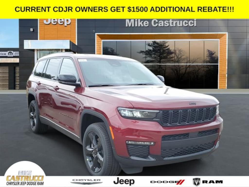 New 2025 Jeep Grand Cherokee L LIMITED 4X4 Sport Utility