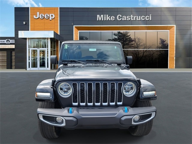 Certified 2023 Jeep Wrangler 4xe Sahara 4XE with VIN 1C4JJXP67PW500071 for sale in Cincinnati, OH