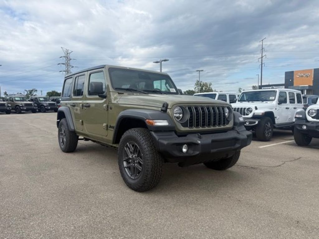 New 2025 Jeep Wrangler 4-DOOR SPORT S Sport Utility