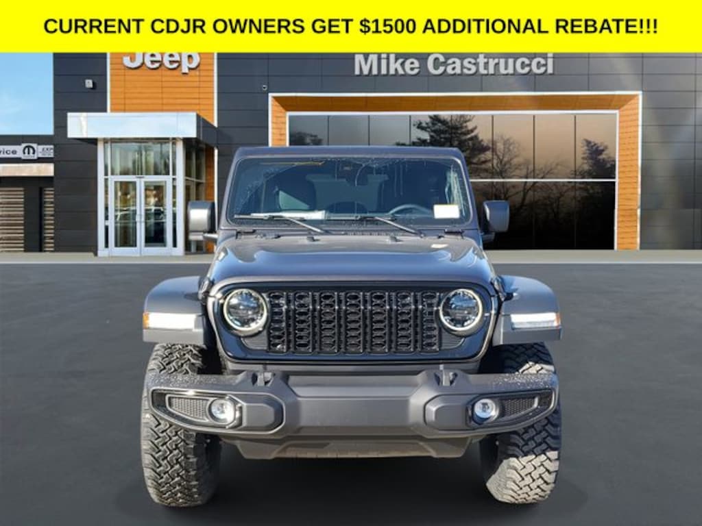 New 2025 Jeep Wrangler 4-DOOR WILLYS Sport Utility