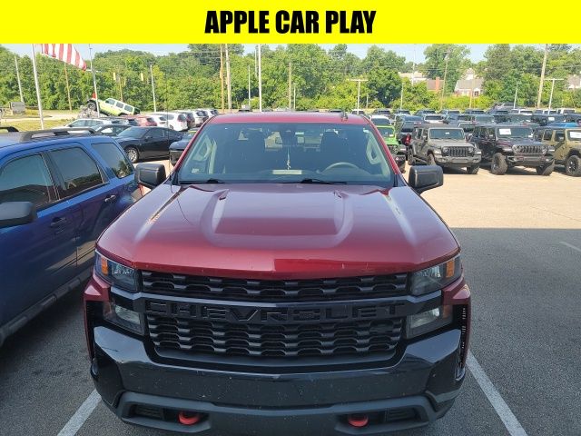 Used 2021 Chevrolet Silverado 1500 Custom with VIN 1GCPYCEF7MZ284217 for sale in Cincinnati, OH