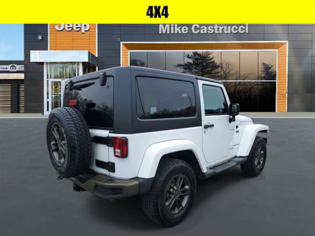 Used 2017 Jeep Wrangler 75th Anniversary Edition SUV