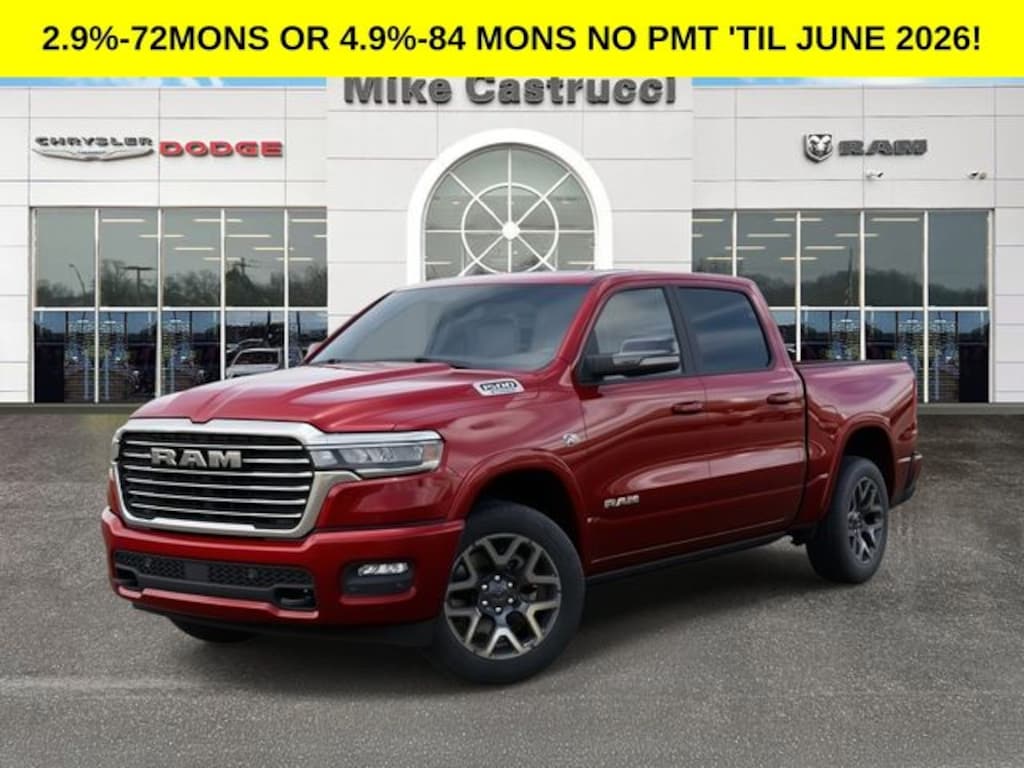 New 2026 Ram 1500 LARAMIE CREW CAB 4X4 5'7 BOX Pickup