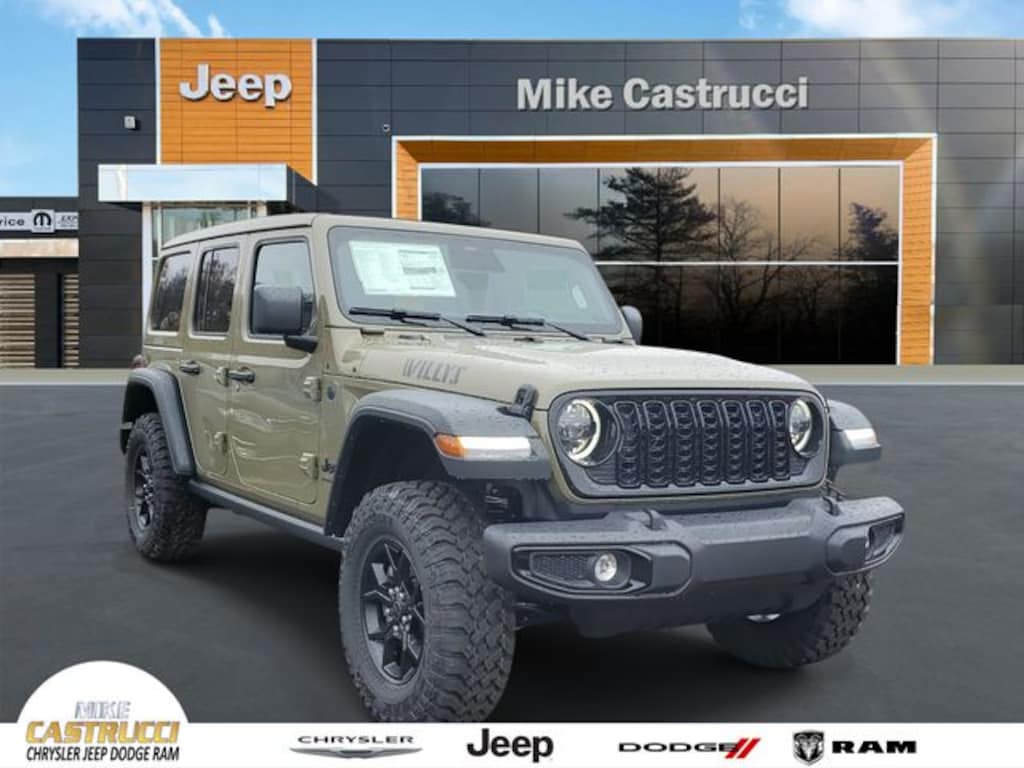 New 2026 Jeep Wrangler 4-DOOR WILLYS Sport Utility