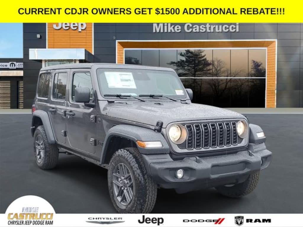 New 2026 Jeep Wrangler 4-DOOR SPORT S Sport Utility